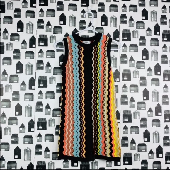Missoni x Target XXO NWT Girls’ Chevron sleeveless dress - Picture 1 of 5